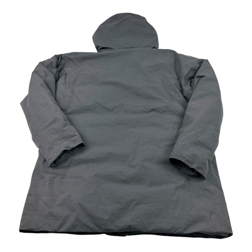 Arcteryx Therme Parka Mens XL Grey GORE-TEX Down Fill Long Jacket Hooded XL/TG - Picture 2 of 10